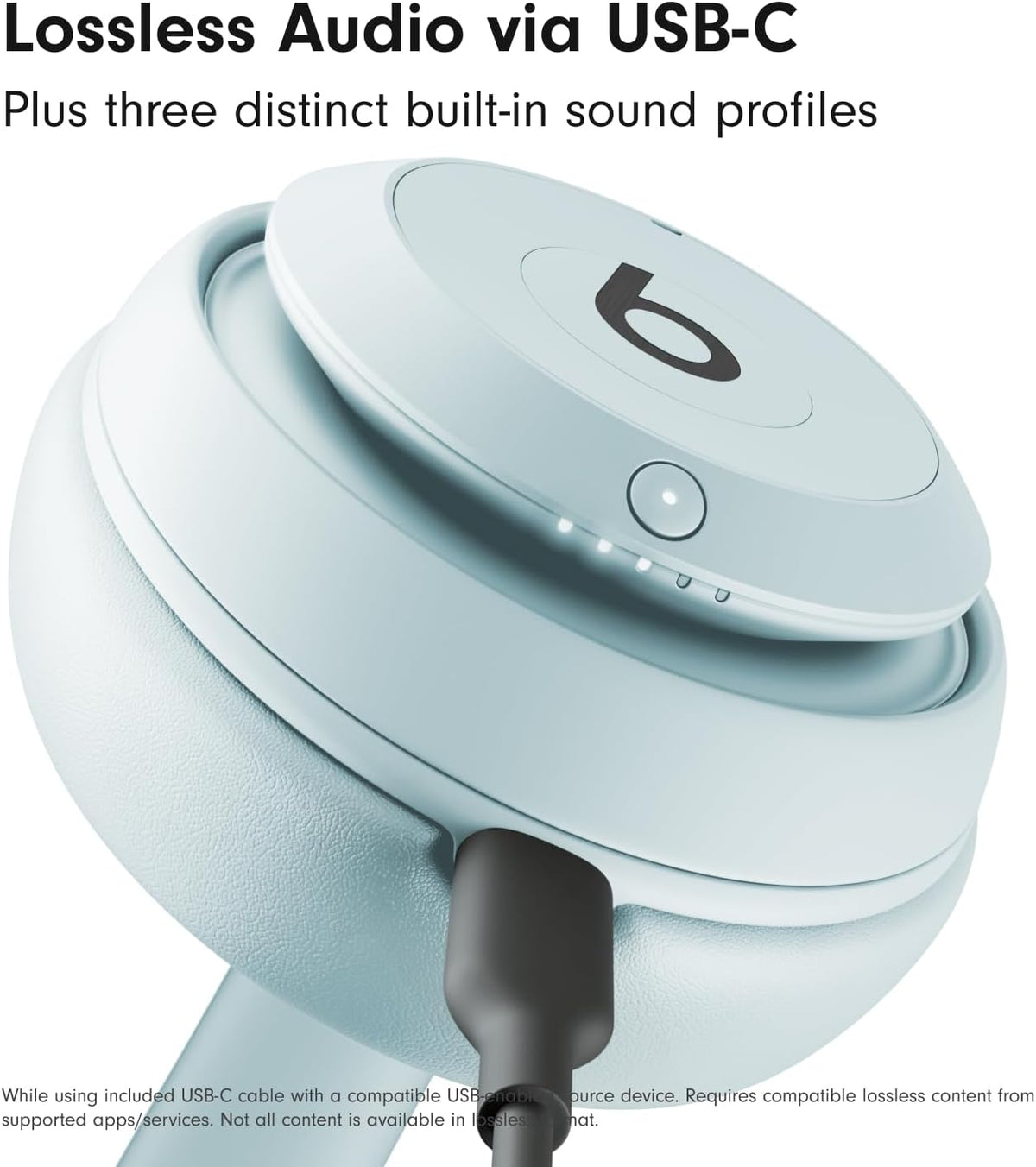 Beats Studio Pro Premium Wireless Over-Ear Headphones- Up to 40-Hour Battery Life, Active Noise Cancelling, Great for Travel & Commuting, USB-C Lossless Audio, Apple & Android Compatible -Black