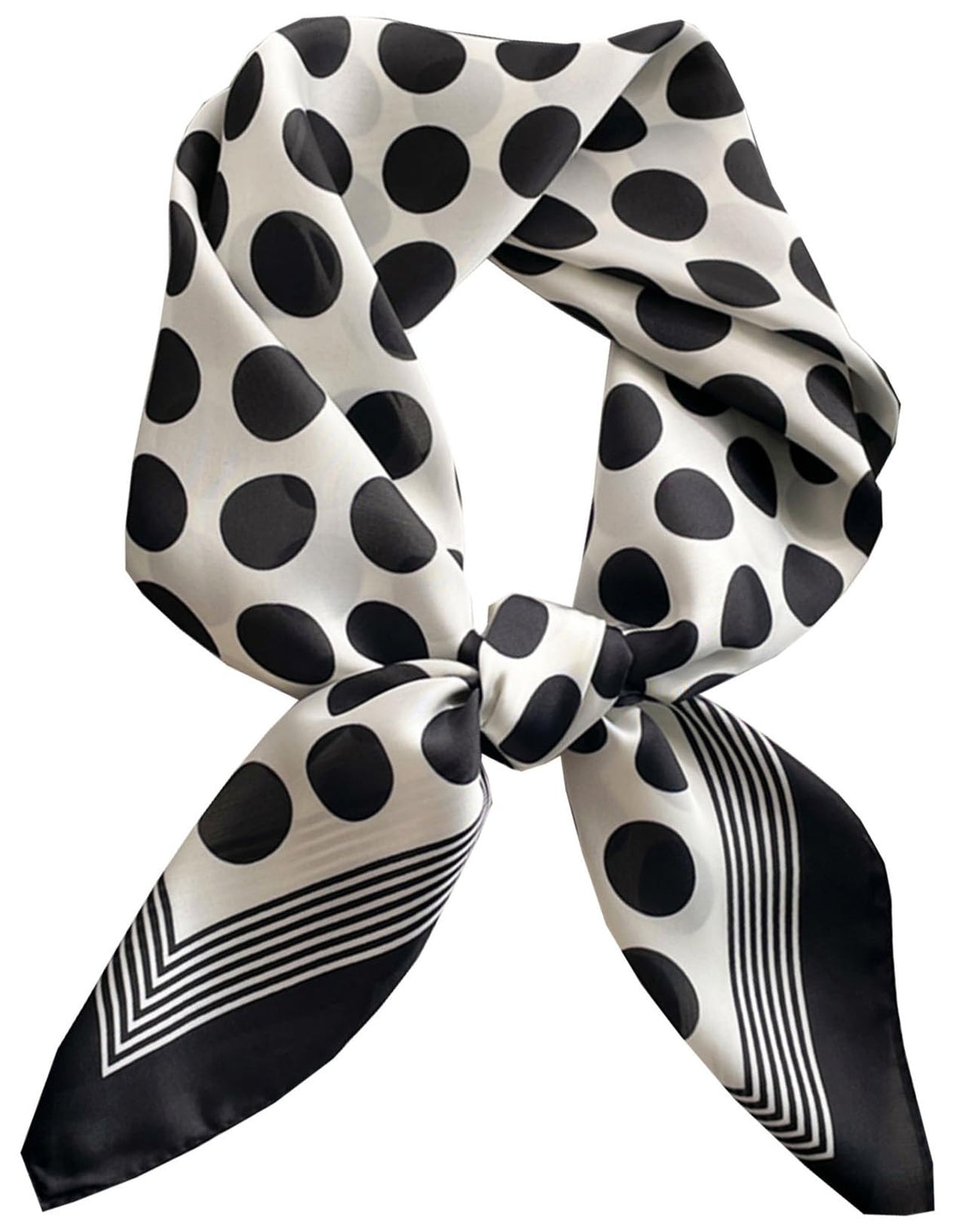 Saiusloa Neck Scarf For Womens Silky Head Scarves Hair Bandanas Square Scarf Fashion Accessories lightweight