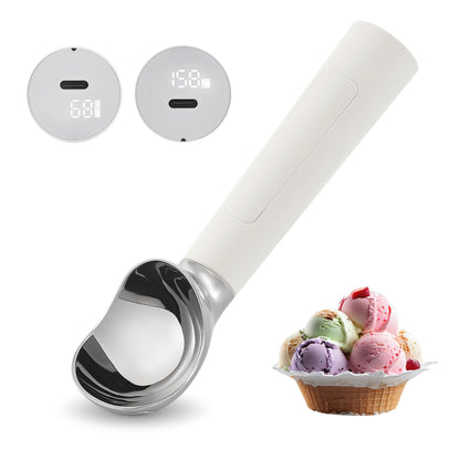 Heated Ice Cream Scoop Rechargeable
