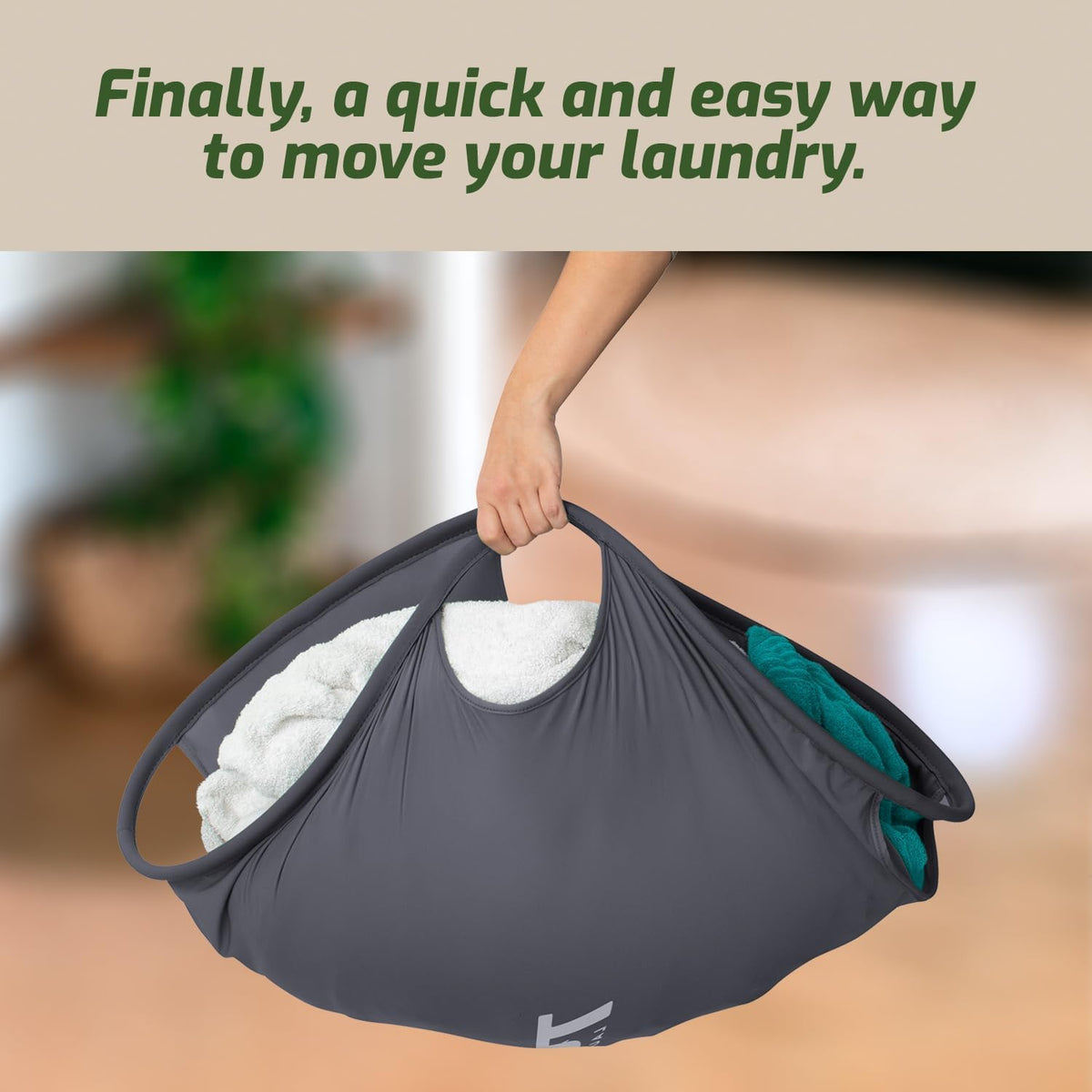 Laundry Turtle Collapsible Basket