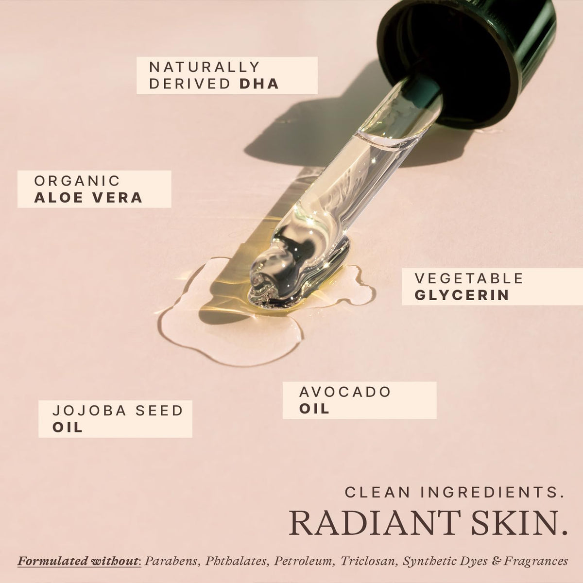 Self Tanning Drops - Usa Made with Natural & Organic Ingredients