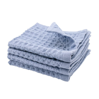 Sea Me At Home Waffle Hand Towel – 100% Turkish Cotton, Quick-Dry, Soft and Absorbent Bathroom Towel (White)