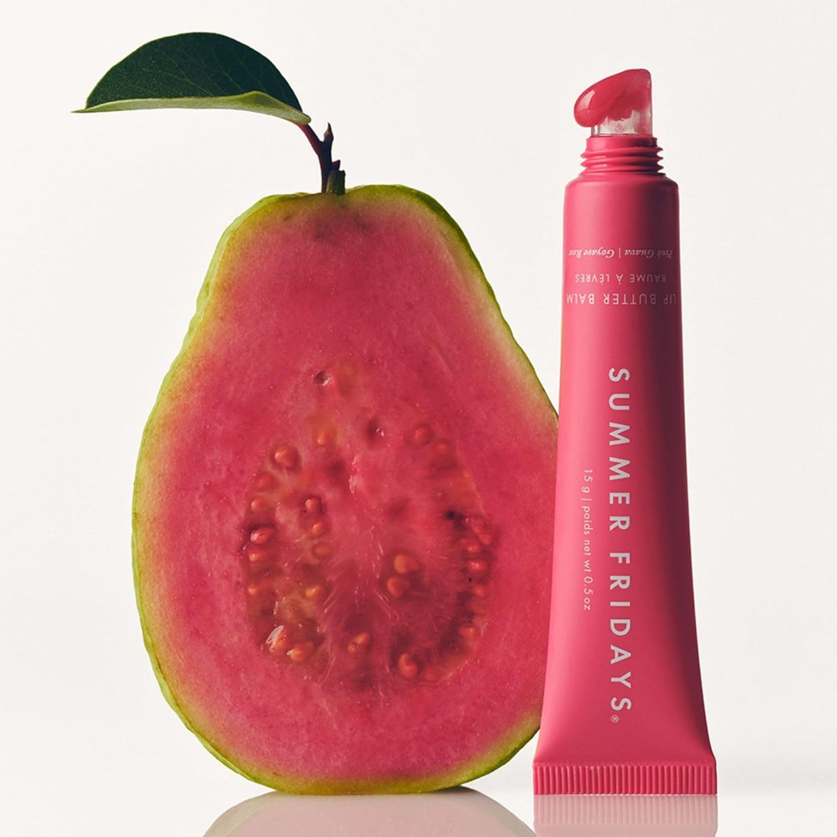 Summer Fridays Lip Butter Balm - Moisturizing Lip Gloss for Instant Shine + Sheer Color