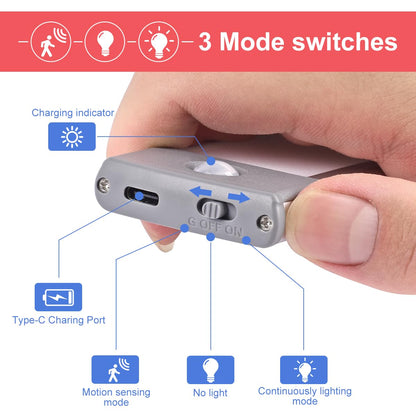 54-LED Motion Sensor Cabinet Light