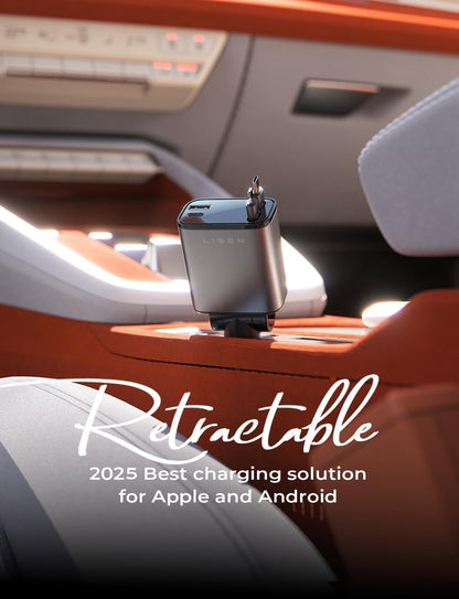 Lisen Retractable Car Charger