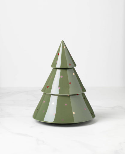 Kate Spade New York Evergreen Large Lit Tree Figurine, Christmas & Holiday Decor