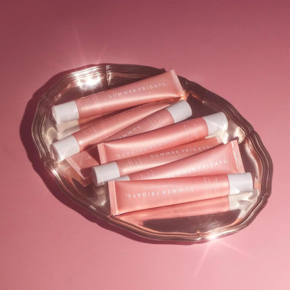 Summer Fridays Lip Butter Balm - Moisturizing Lip Gloss for Instant Shine + Sheer Color