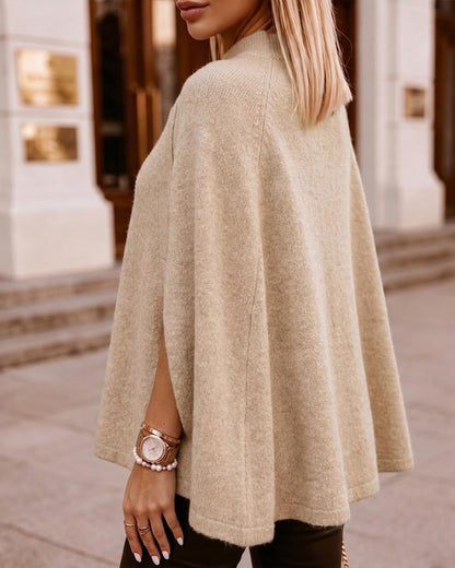 CHICME Women’s Knit Cape Sweater