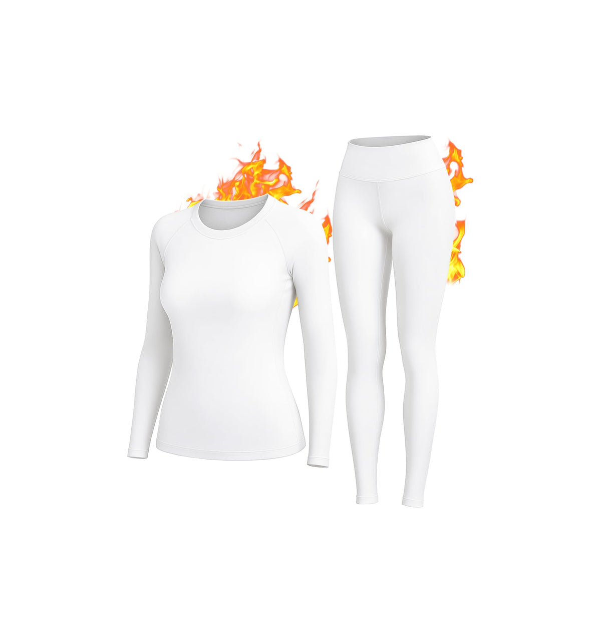 Thermal Underwear for Women Thermal Set Fleece Lined Leggings Long Johns