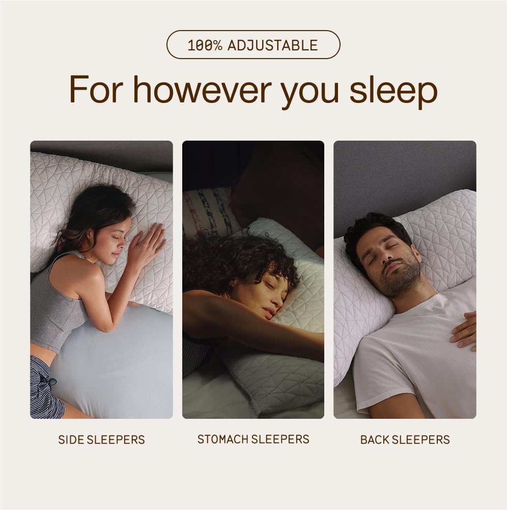 Coop Home Goods Original Adjustable Pillow, Queen Size Bed Pillows