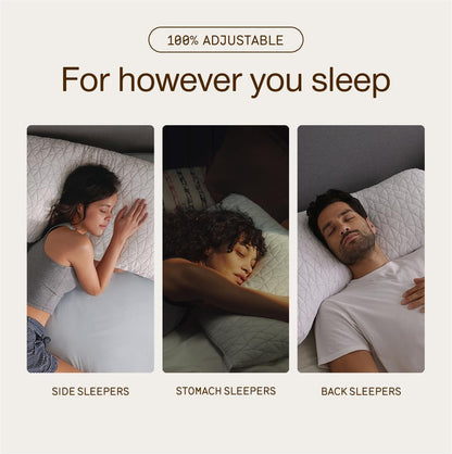 Coop Home Goods Original Adjustable Pillow, Queen Size Bed Pillows