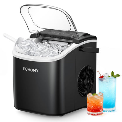 Euhomy Countertop Ice Maker Machine with Handle