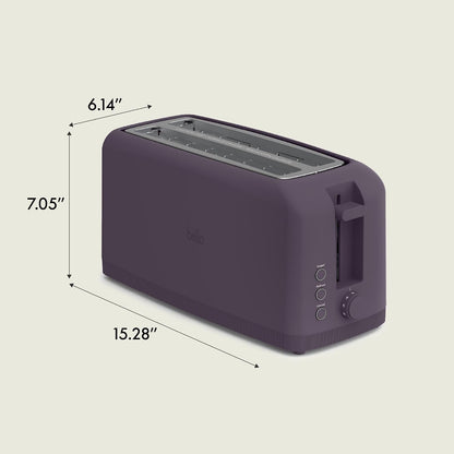 Fits Sourdough, 10” Long Slot, Anti Jam & Auto Shutoff, 900 Watt