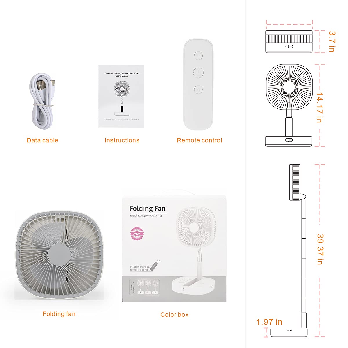 Magesh Portable Pedestal Fan