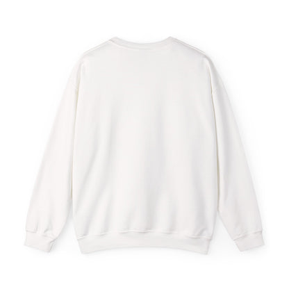 Spooky Ghost Witch Hat Halloween Crewneck Sweatshirt