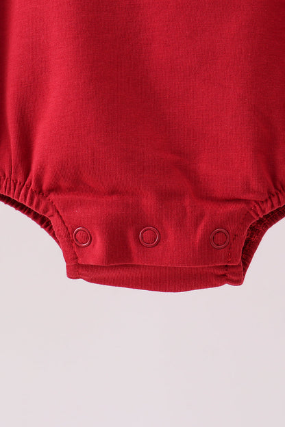 Premium Maroon Alabama Elephant Football Applique Bubble