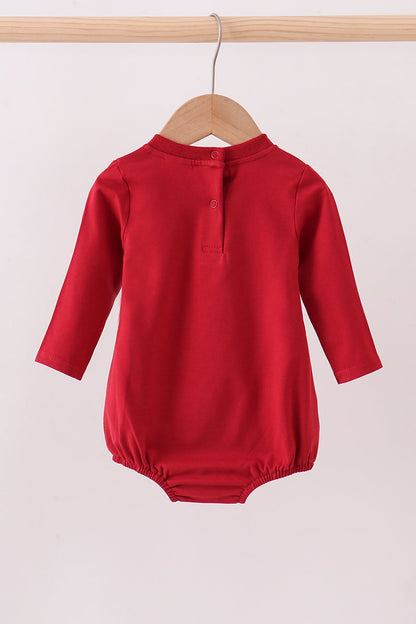 Premium Maroon Alabama Elephant Football Applique Bubble