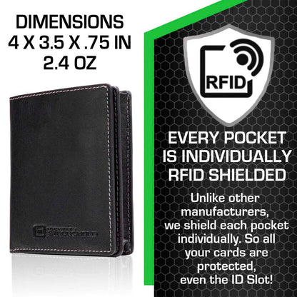 The Waltlet - Maximum Storage Rfid Secure Minimalist Wallet