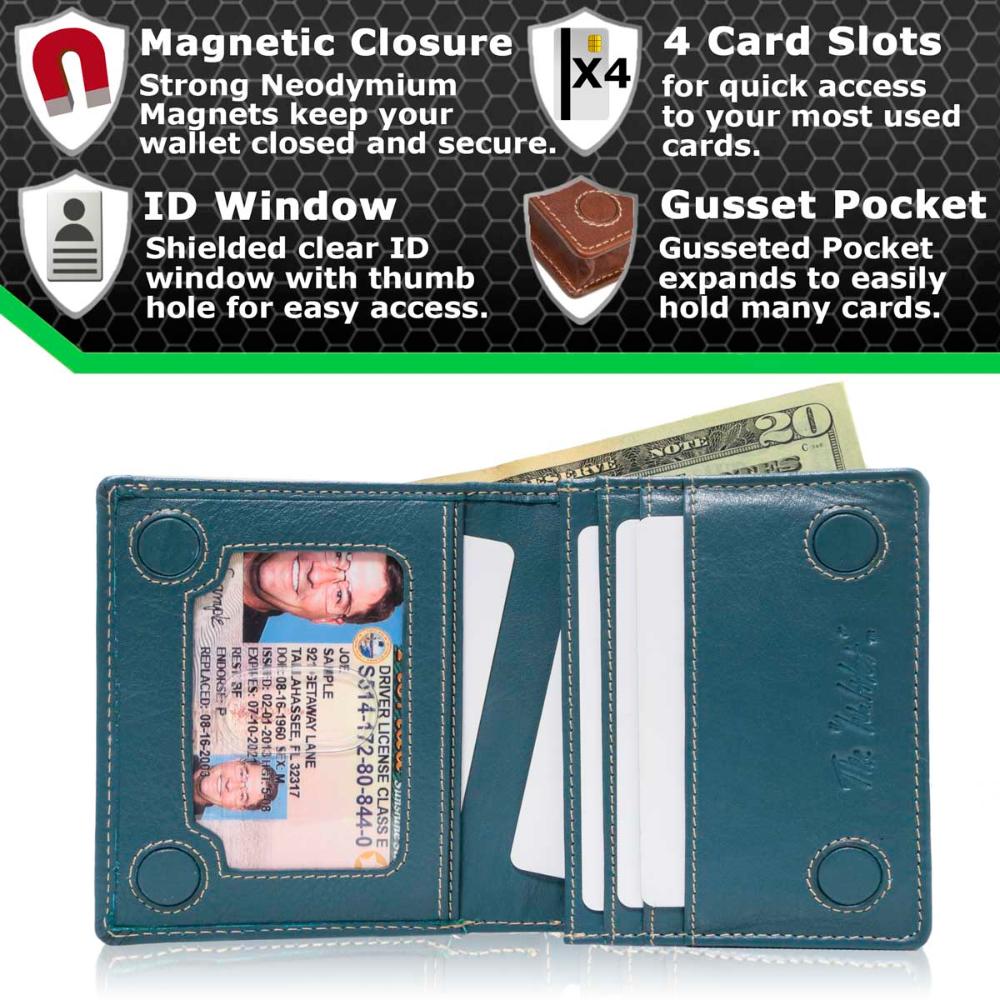 The Waltlet - Maximum Storage Rfid Secure Minimalist Wallet