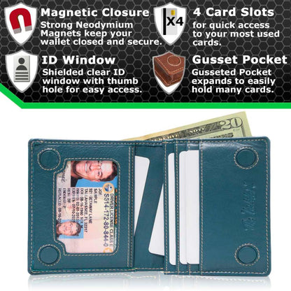 The Waltlet - Maximum Storage Rfid Secure Minimalist Wallet