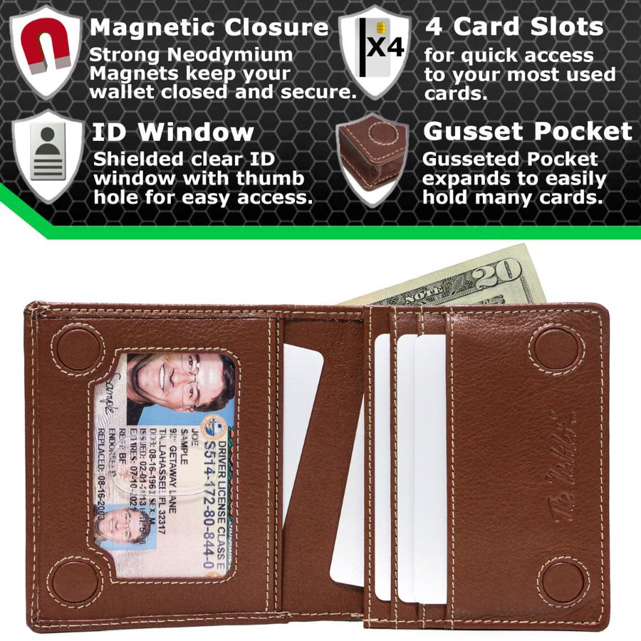The Waltlet - Maximum Storage Rfid Secure Minimalist Wallet