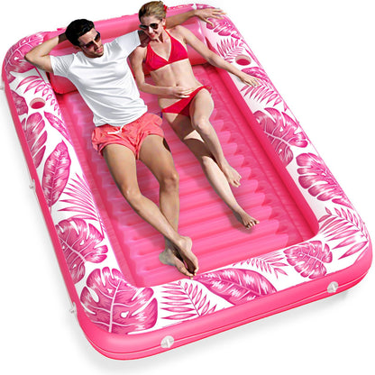 Inflatable Tanning Pool Lounger Float