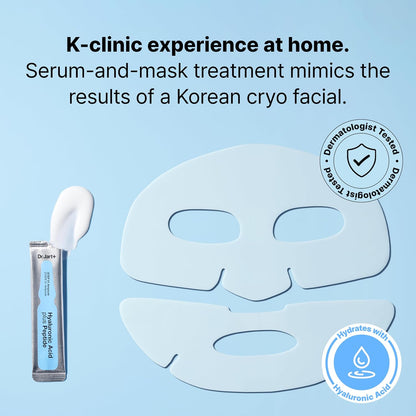 Dr.Jart+ Cryo Rubber Cooling Korean Face Mask with Serum Ampoule| Korean Skin Care | Travel Size