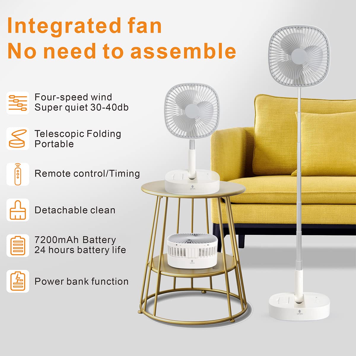 Magesh Portable Pedestal Fan