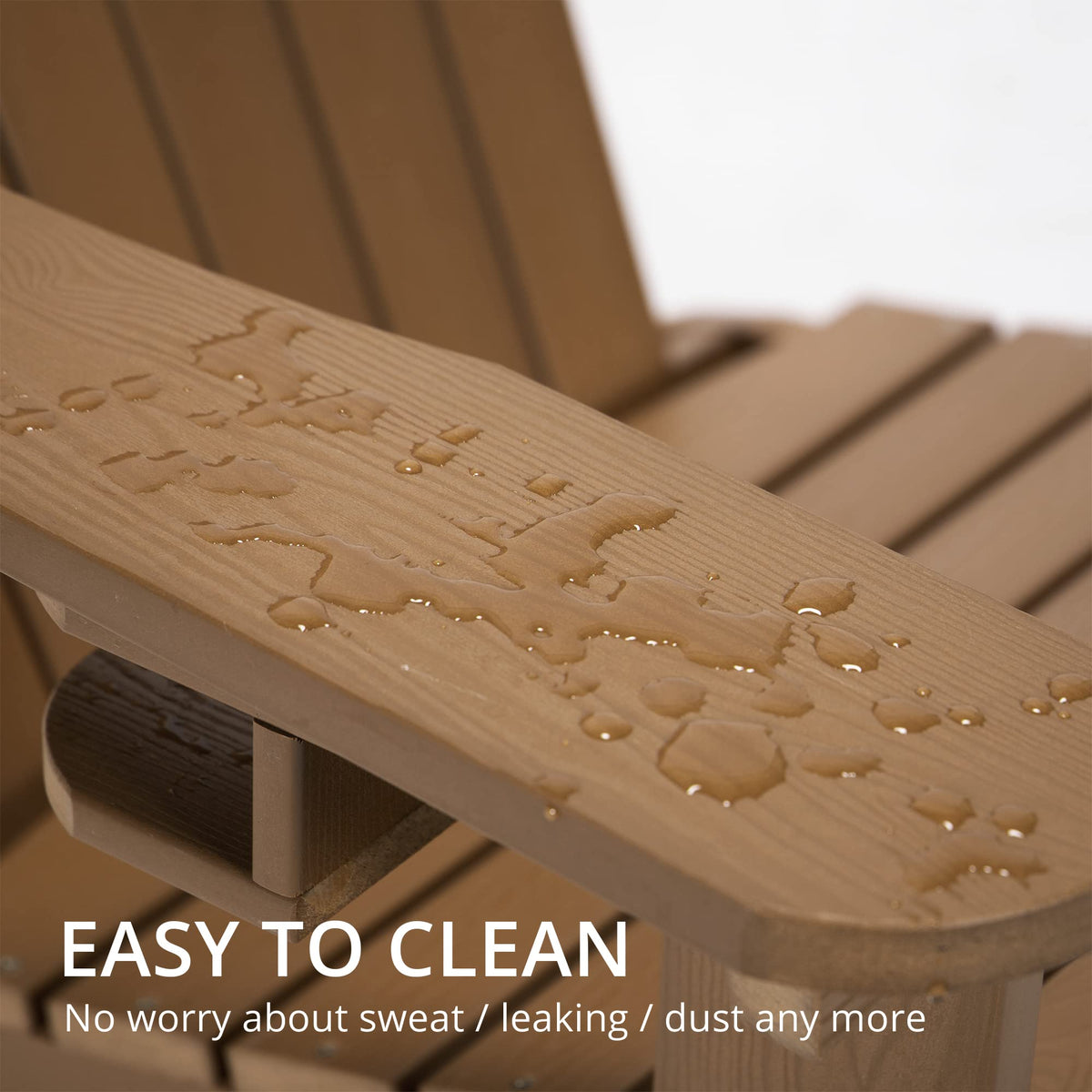 Lue Bona Hdps Adirondack Chairs Set