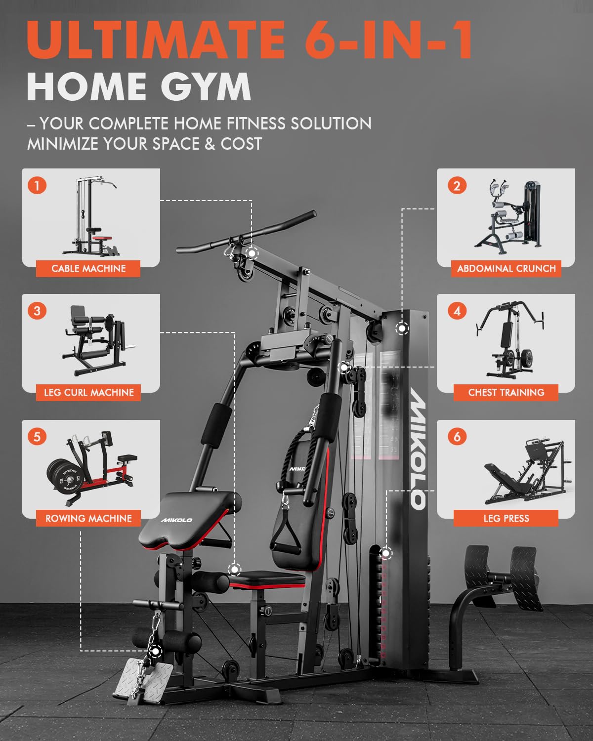 Mikolo Home Gym, Workout Station