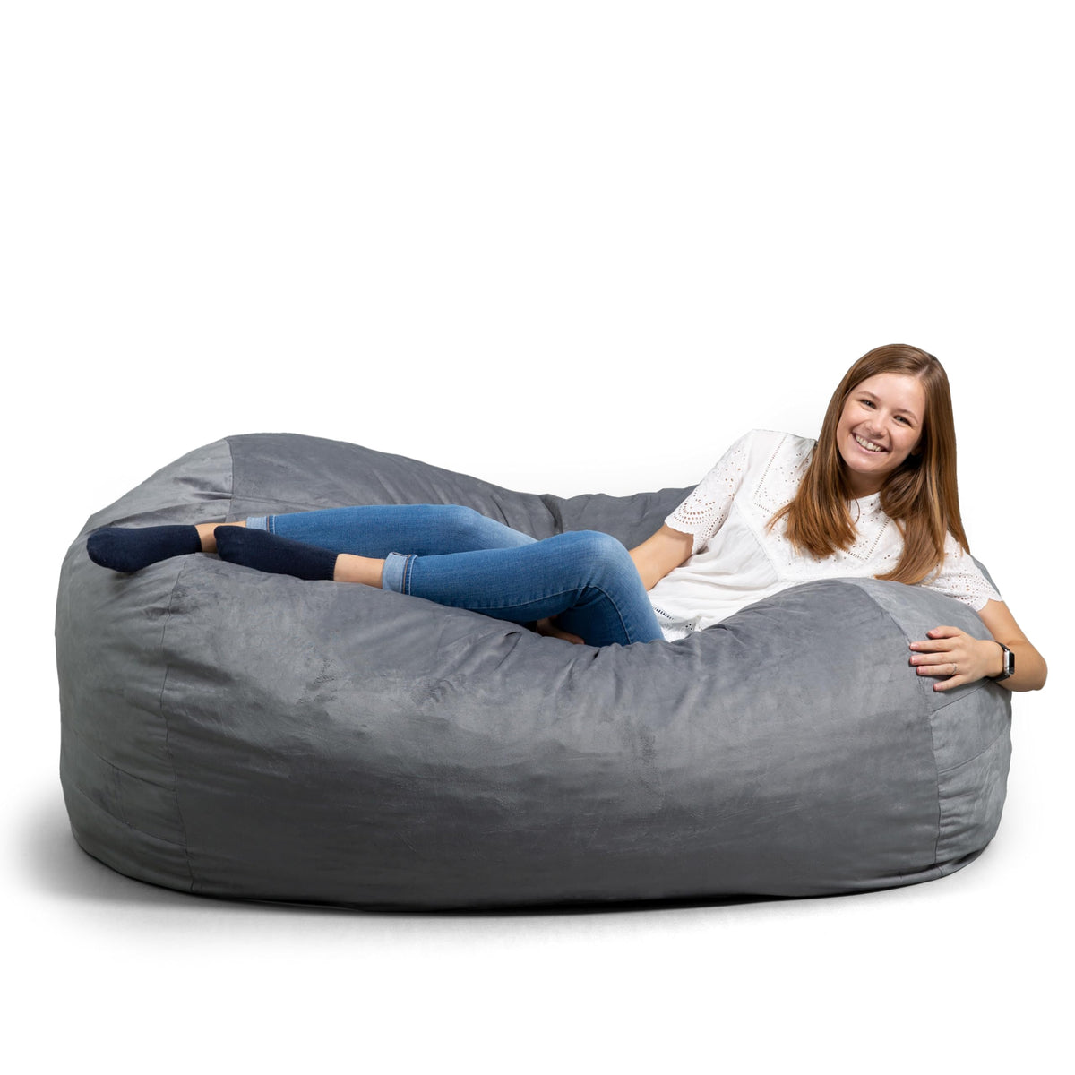 Big Joe Fuf Oversized Couch with Removable Cover