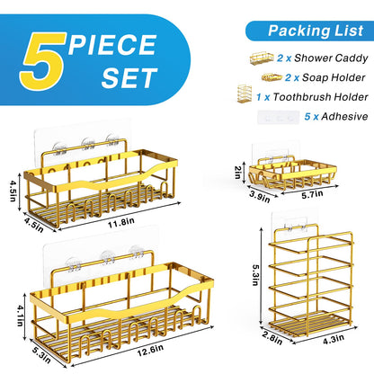 Eudele Adhesive Shower Caddy