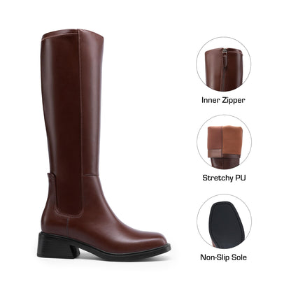 DREAM PAIRS Women's Knee High Riding Tall Boots