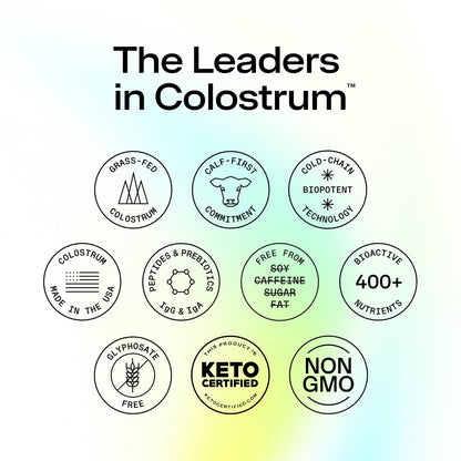 Armra Colostrum Powder | Blood Orange | Gut Health & Bloating | Skin & Hair | Immunity | Keto, Gluten & Fat-Free | 30 Servings