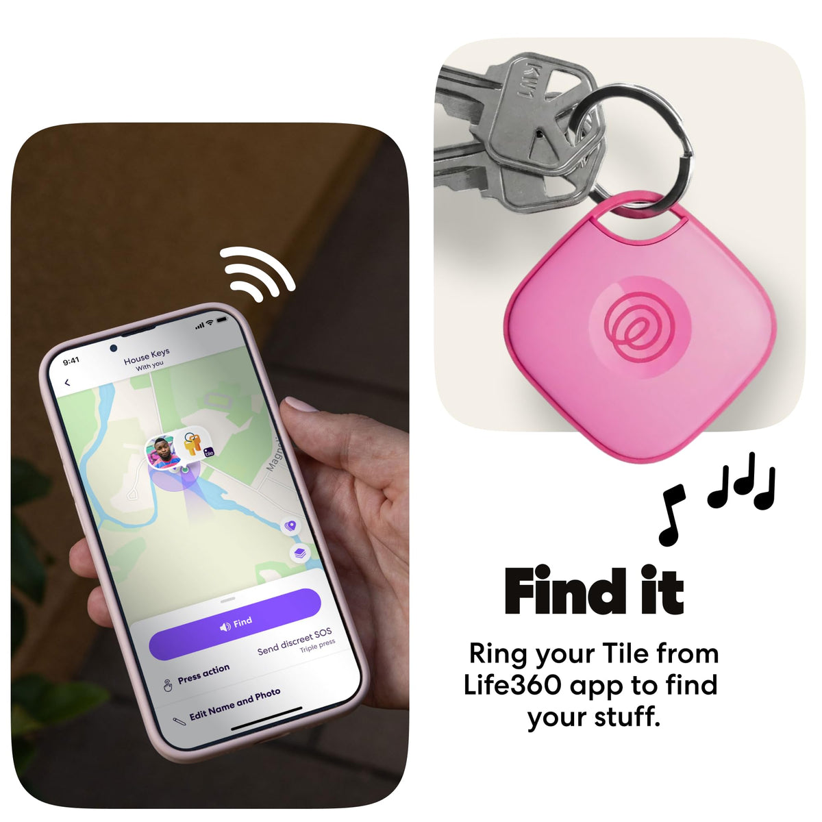 Life360 Tile - Bluetooth Tracker