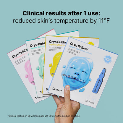 Dr.Jart+ Cryo Rubber Cooling Korean Face Mask with Serum Ampoule| Korean Skin Care | Travel Size