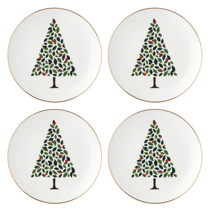Kate Spade New York Evergreen Large Lit Tree Figurine, Christmas & Holiday Decor