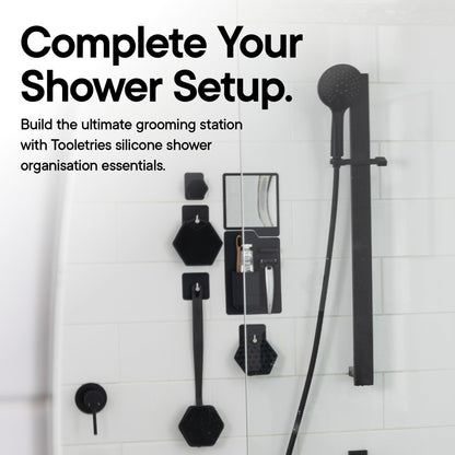 TOOLETRIES Harvey & Oliver, Shower Organizer & Shaving Mirror