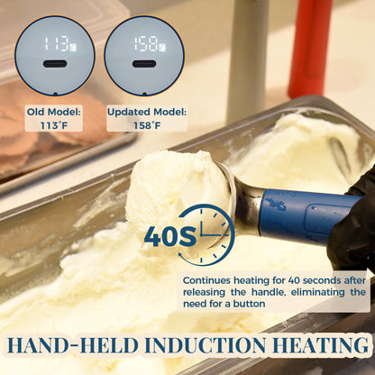 Heated Ice Cream Scoop Rechargeable