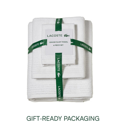 Lacoste Grand Slam 6-Piece Towel Set