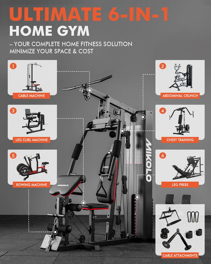 Mikolo Home Gym, Workout Station
