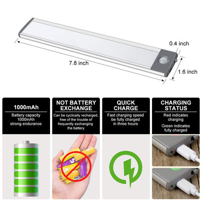 54-LED Motion Sensor Cabinet Light