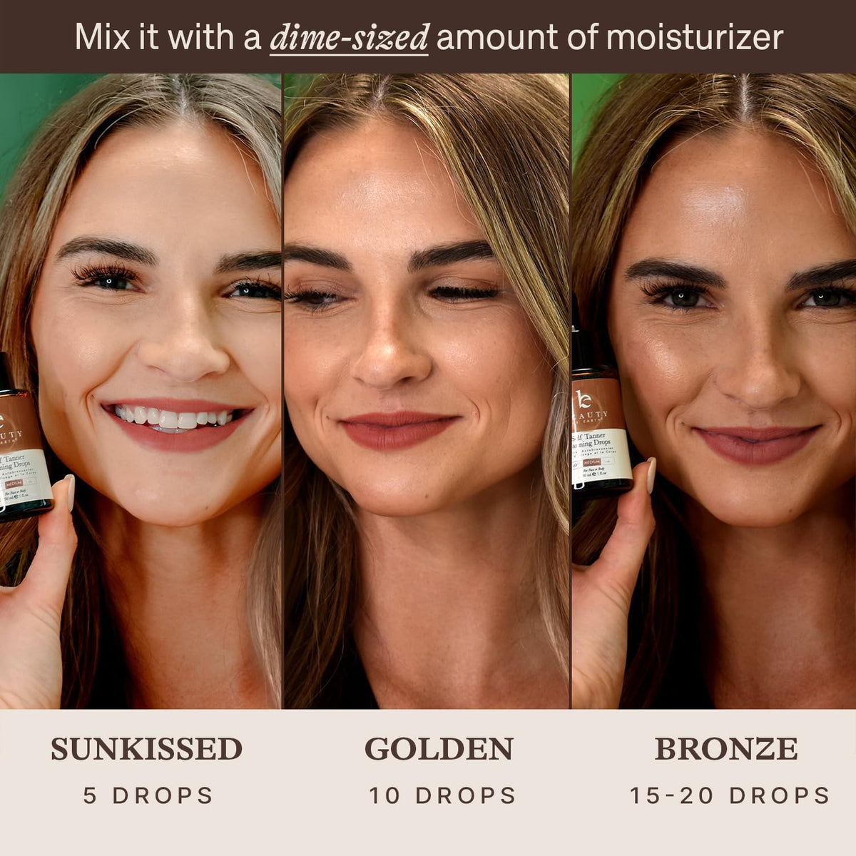 Self Tanning Drops - Usa Made with Natural & Organic Ingredients