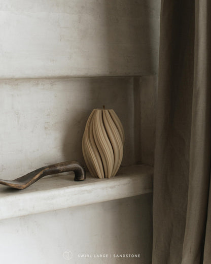 Lawa Swirl Candle