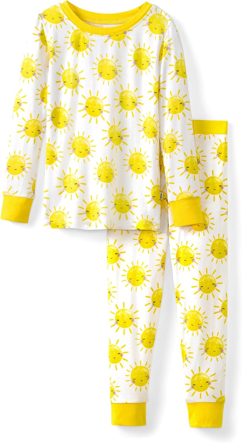 Little Sleepies Two-Piece Pajama Set, Viscose from Bamboo, Toddler Kids PJs
