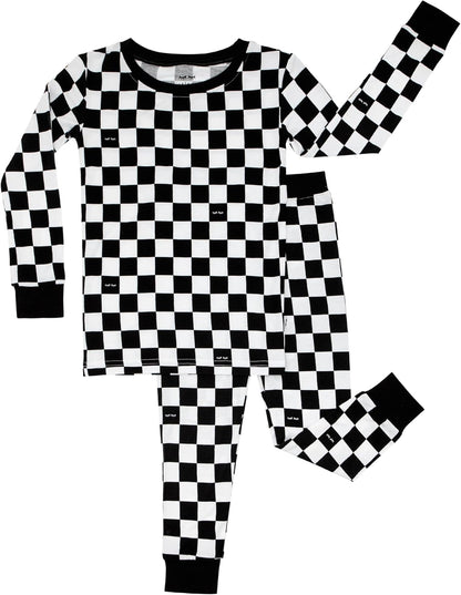 Little Sleepies Two-Piece Pajama Set, Viscose from Bamboo, Toddler Kids PJs