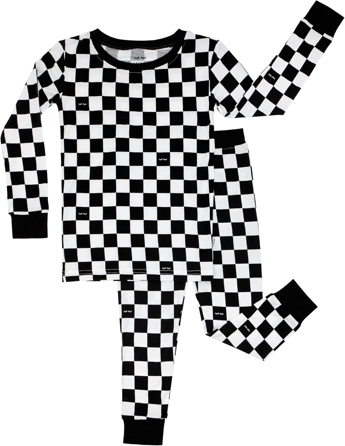 Little Sleepies Two-Piece Pajama Set, Viscose from Bamboo, Toddler Kids PJs