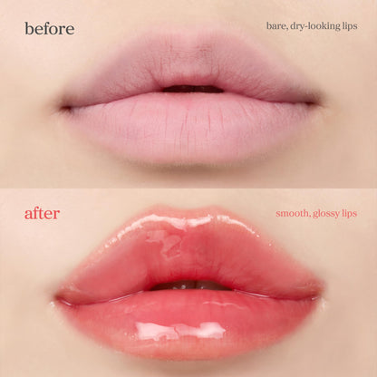 NOONI Korean Lip Oil - Applepeony - pH Color-Changing Plumping Lip Gloss