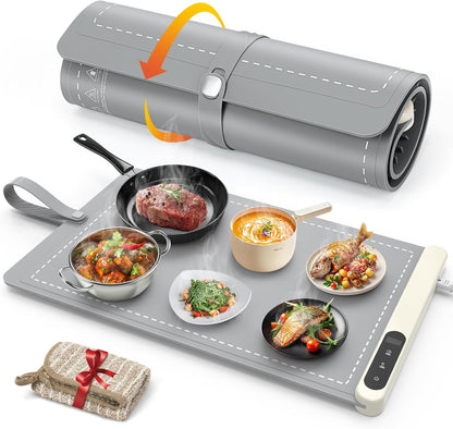 FYY Warming Mat for Food 24"x15", Rapid and Full Surface Heating