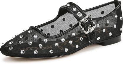 Sam Edelman Women's Michaela Mesh Ballet Flats